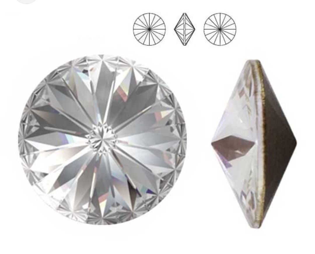 Swarovski® Rivoli Crystal 4mm