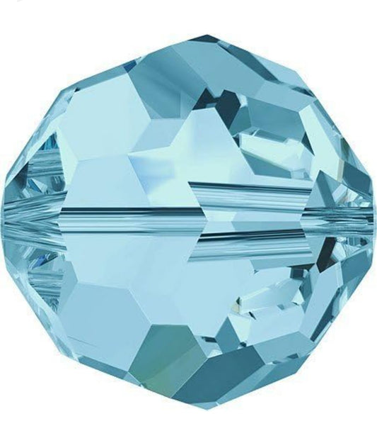 Swarovski® Beads Facet Aquamarine 8mm