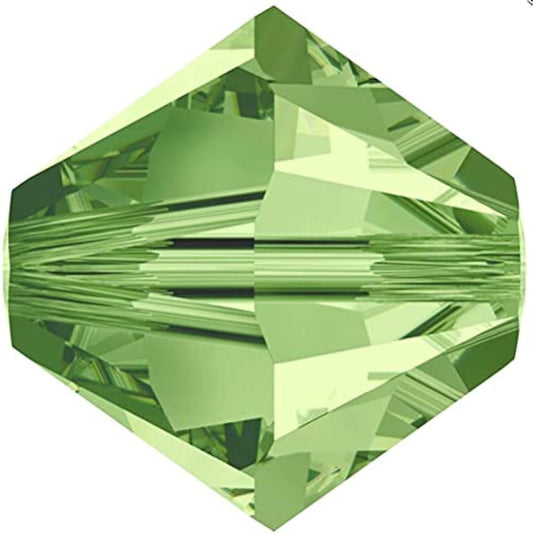 Swarovski® Beads Bicone Peridot 4mm