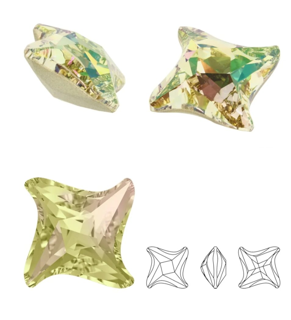 Swarovski® Fancy Twister Luminous 17mm