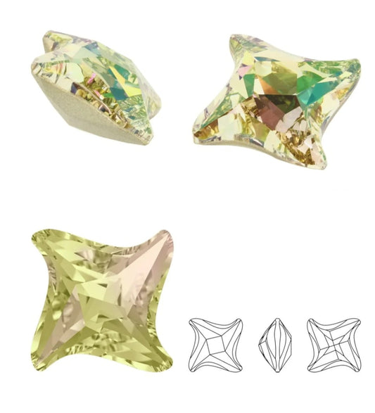 Swarovski® Fancy Twister Luminous 17mm