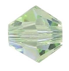 Swarovski® Beads Bicone Chrysolite Aurore Boreale 6mm