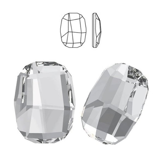 Swarovski® Flatback Graphic Crystal 12mm