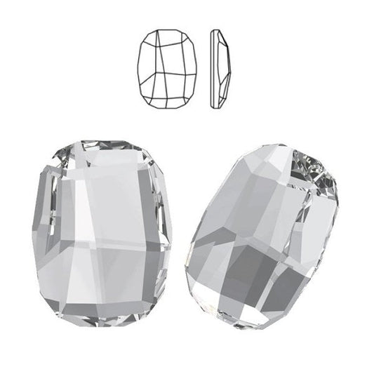 Swarovski® Flatback Graphic Crystal 14mm