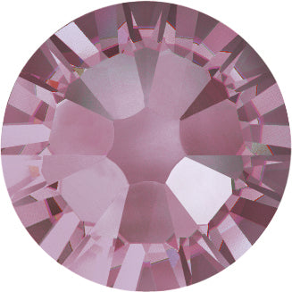 Swarovski® Nail Crystals Flat Rund Cyclamen Opal SS34