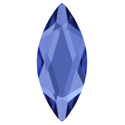 Swarovski® Flatback Marquise Sapphire 14mm