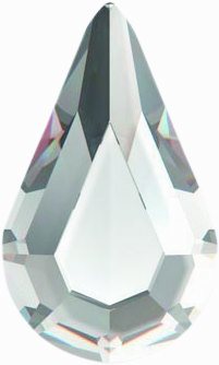 Swarovski® Flatback Drop Crystal 10x6mm