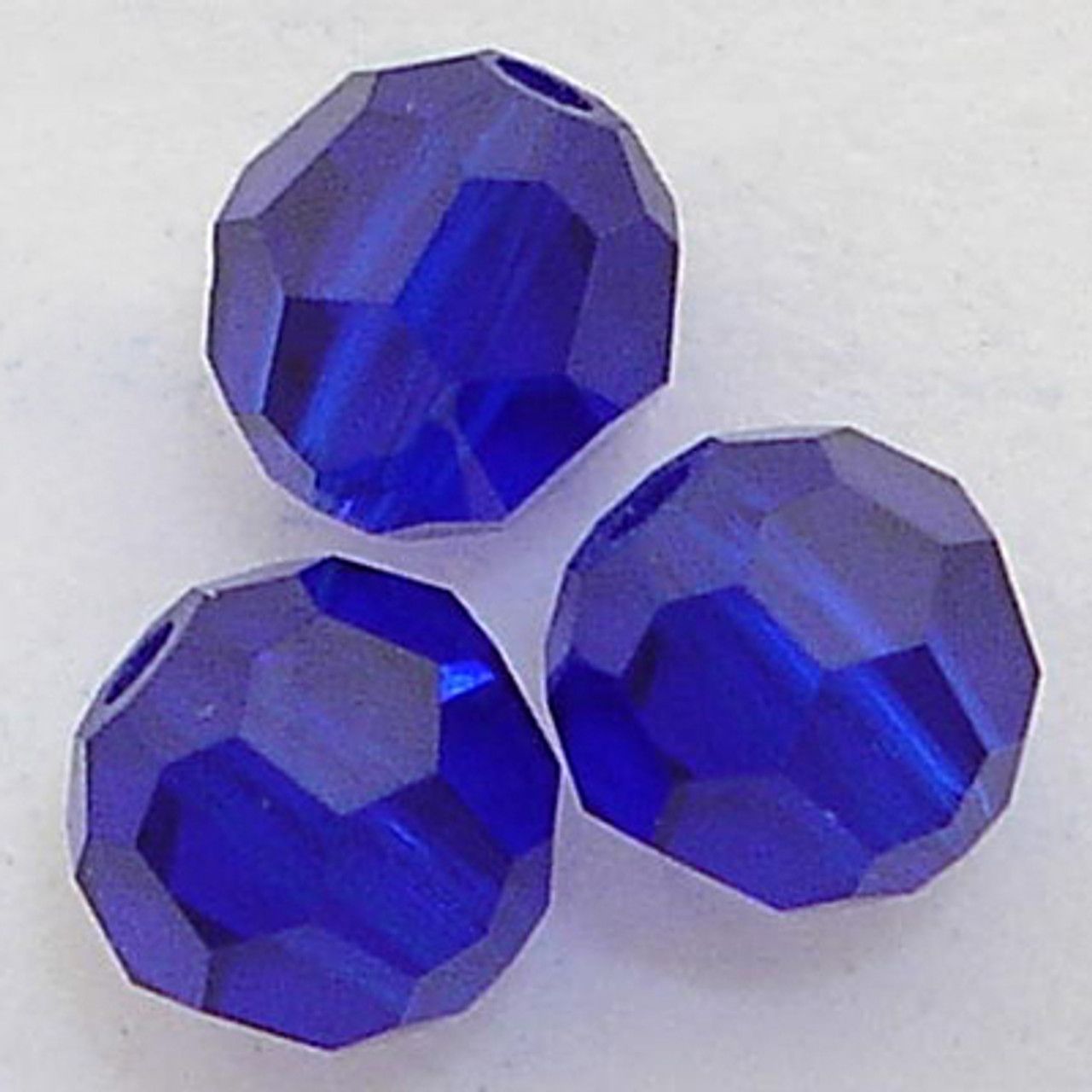 Swarovski® Beads Facet Cobalt 5mm