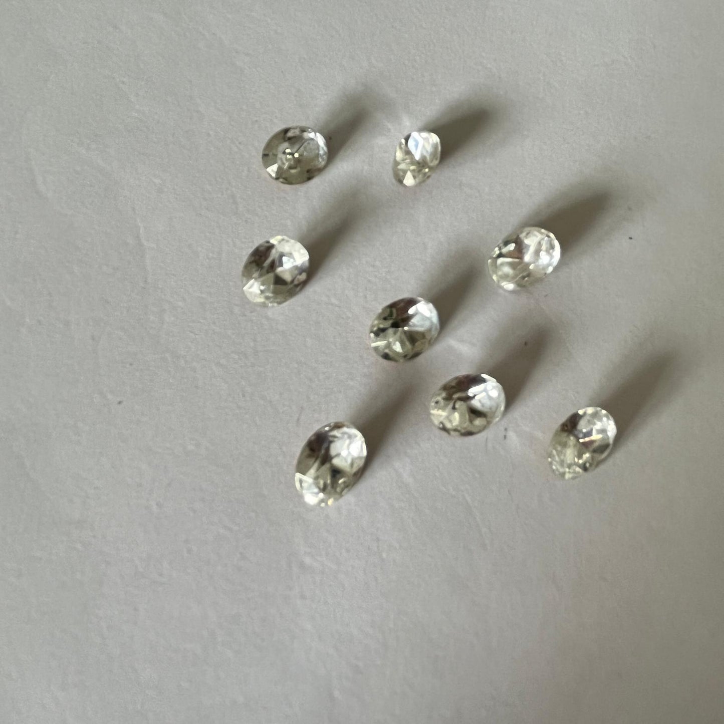 Swarovski® Fancy Vintage Oval Crystal Gold Foiled 10x8mm