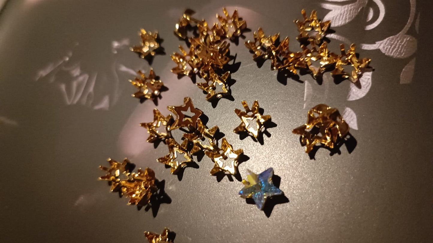 Swarovski® Fassung Star Gold 10mm