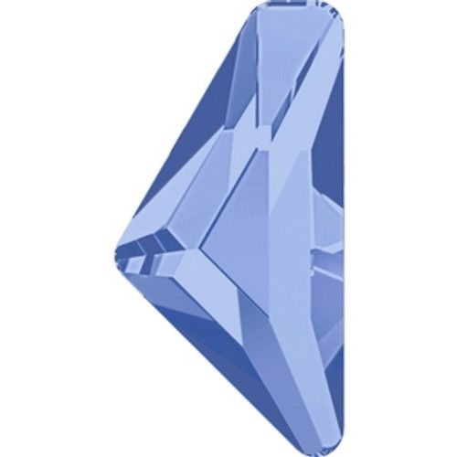 Swarovski® Flatback Hotfix Triangle Alpha Light Sapphire 10x5mm