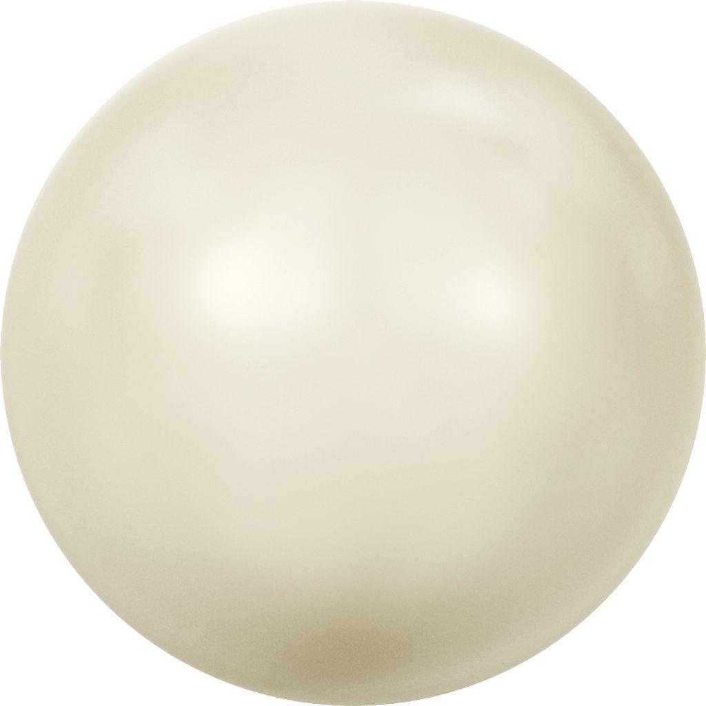 Swarovski® Pearl Half-Drilled Cream Pearl 5mm