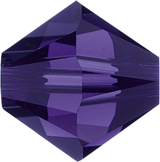 Swarovski® Beads Bicone Purple Velvet 3mm