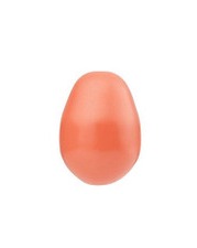 Swarovski® Pearls Pear Coral 11x8mm