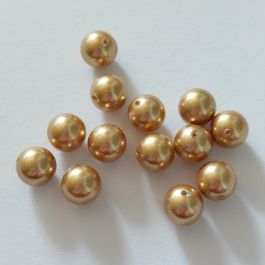 Swarovski® Pearl Bright Gold Pearl 8mm