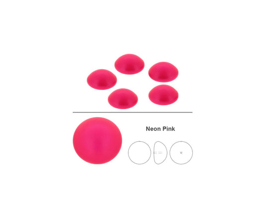 Swarovski® Pearl Halbperlen Neon Pink 6mm