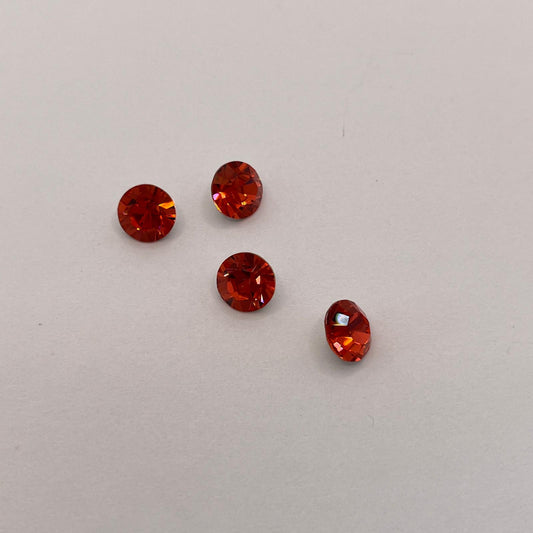 Swarovski® Chaton Padparadscha SS39