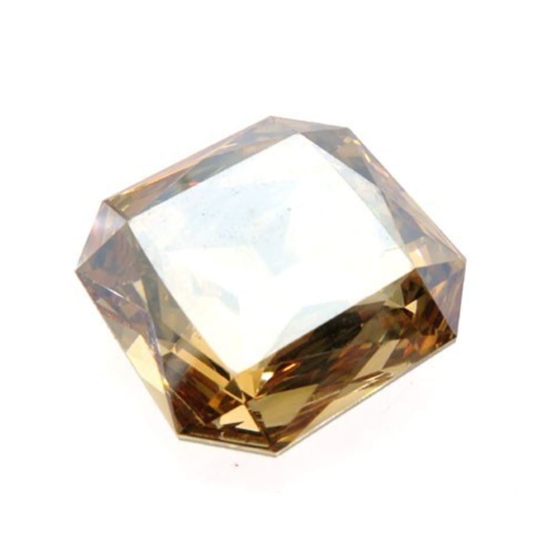 Swarovski® Fancy Square Octagon Golden Shadow 23mm