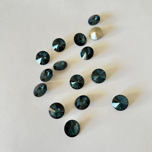 Swarovski® Rivoli Montana 10mm