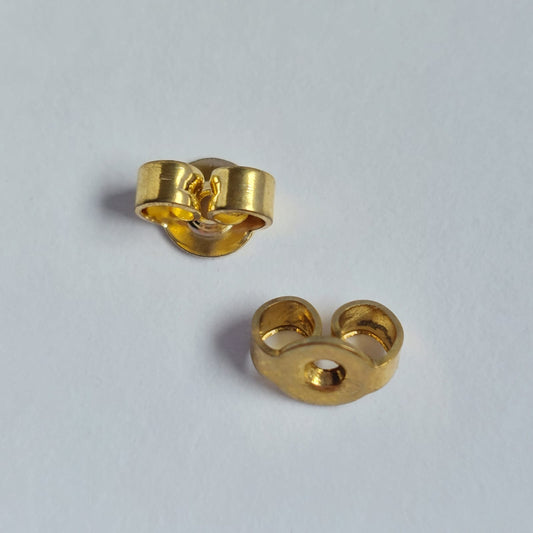 Ohrring Verschluss Gold 6mm