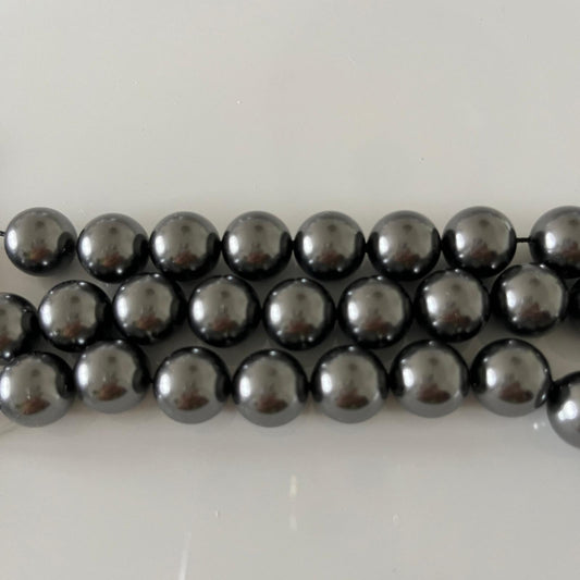 Swarovski® Pearl Dark Grey Pearl 12mm