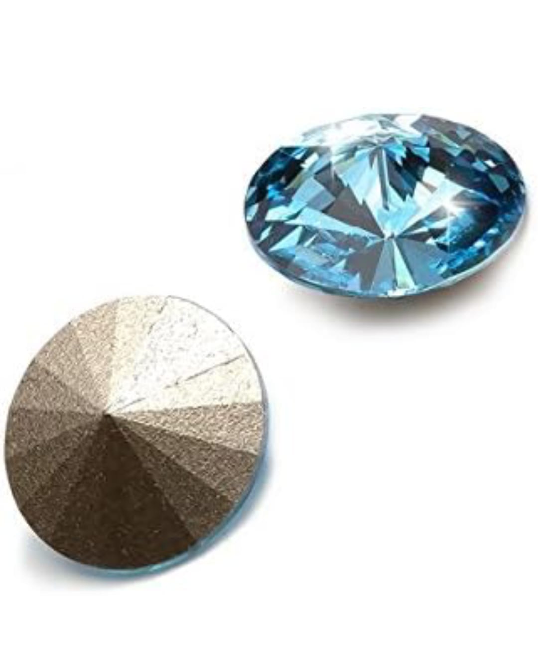 Swarovski® Rivoli Aquamarine 10mm