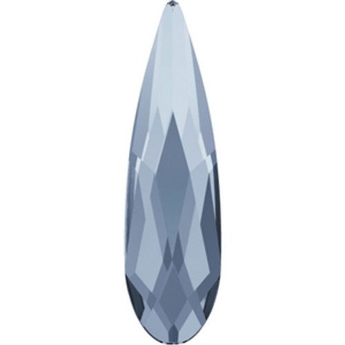 Swarovski® Nail Crystals Flat Raindrop Blue Shade 10x2.8mm