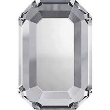 Swarovski® Flatback Hotfix Octagon Crystal 6x4mm