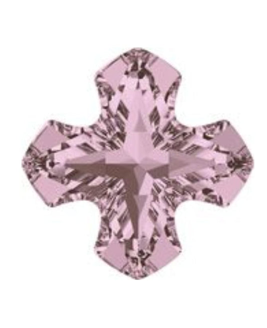 Swarovski® Fancy Greek Cross Antique Pink 8mm