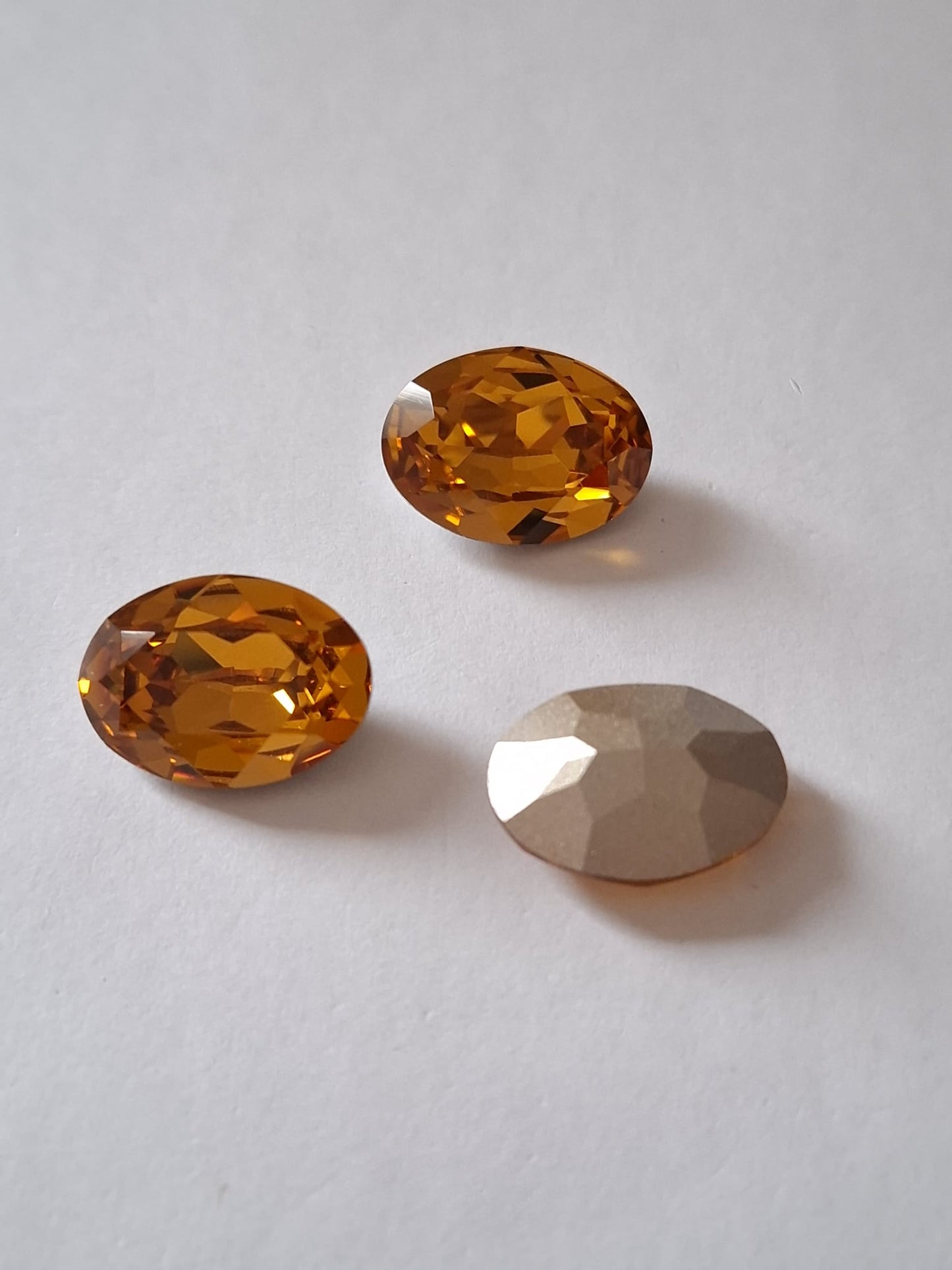 Swarovski® Fancy Oval Topaz 18x13mm