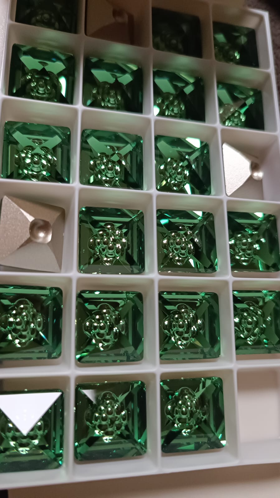 Swarovski® Fancy Vision Square Erinite 12mm