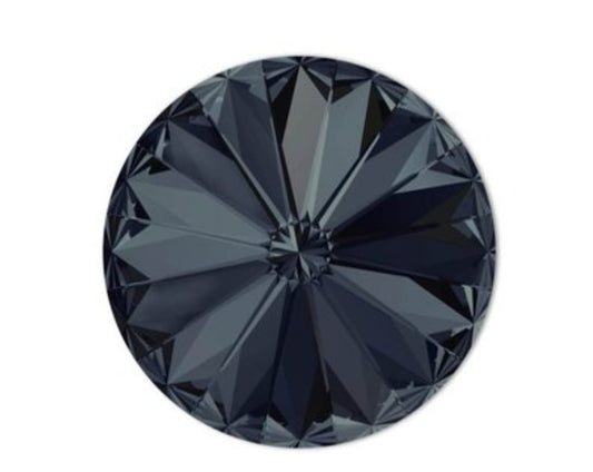 Swarovski® Rivoli Graphite 10mm