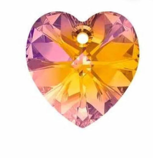 Swarovski® Anhänger Heart Astral Pink 14mm