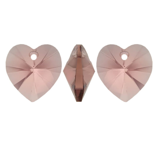 Swarovski® Anhänger Heart Blush Rose 14mm