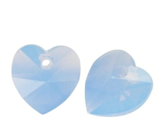 Swarovski® Anhänger Heart Air Blue Opal 14mm