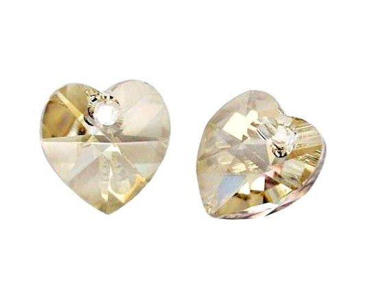 Swarovski® Anhänger Heart Golden Shadow 28mm