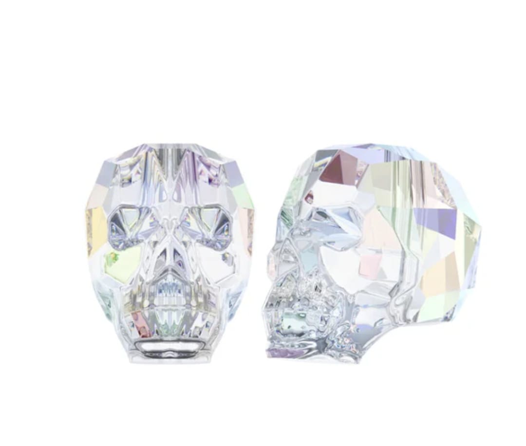 Swarovski® Beads Skull Aurore Boreale 19mm