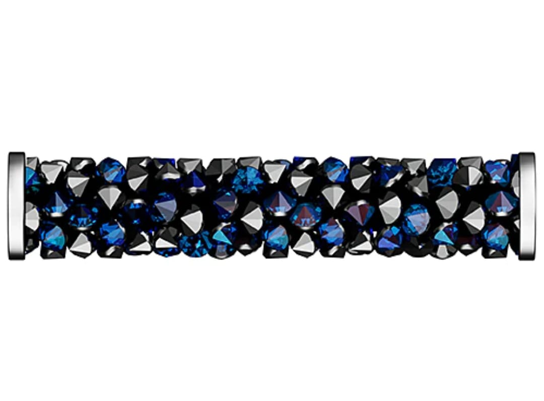 Swarovski® Beads Fine Rocks Tube Bermuda Blue 30x6.7mm