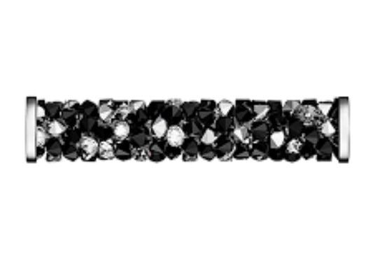 Swarovski® Beads Fine Rocks Tube Jet 30x6.7mm