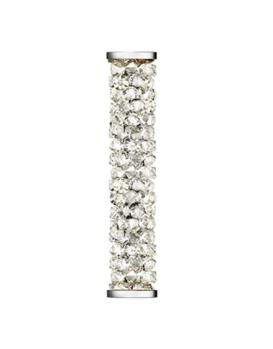 Swarovski® Beads Fine Rocks Tube Moonlight 30x6.7mm