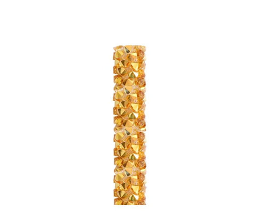 Swarovski® Beads Fine Rocks Tube Metallic Sunshine 30x6.7mm