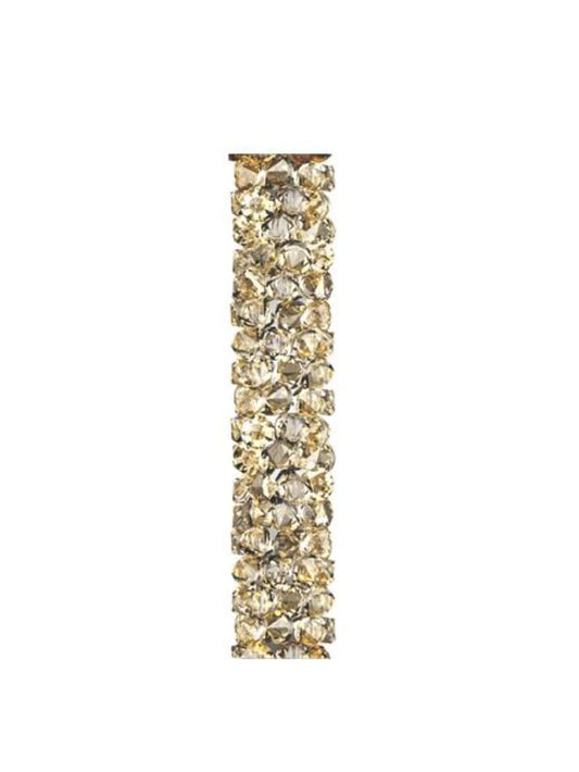 Swarovski® Beads Fine Rocks Tube Golden Shadow 15x6.7mm