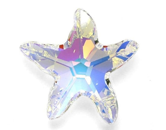 Swarovski® Anhänger Starfish Aurore Boreale 28mm