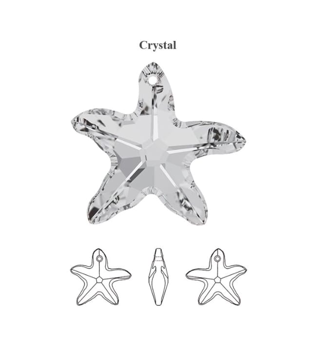 Swarovski® Anhänger Starfish Crystal 16mm