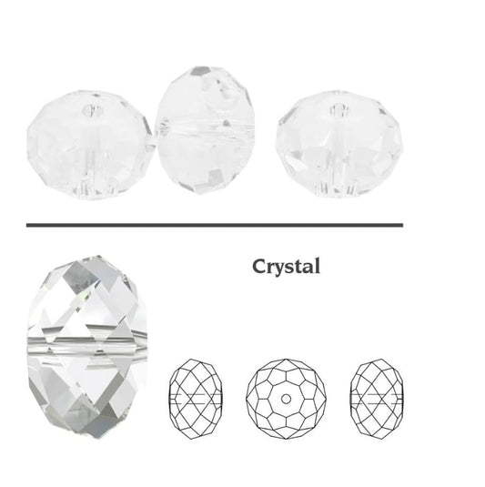 Swarovski® Beads Briolette Crystal 6mm