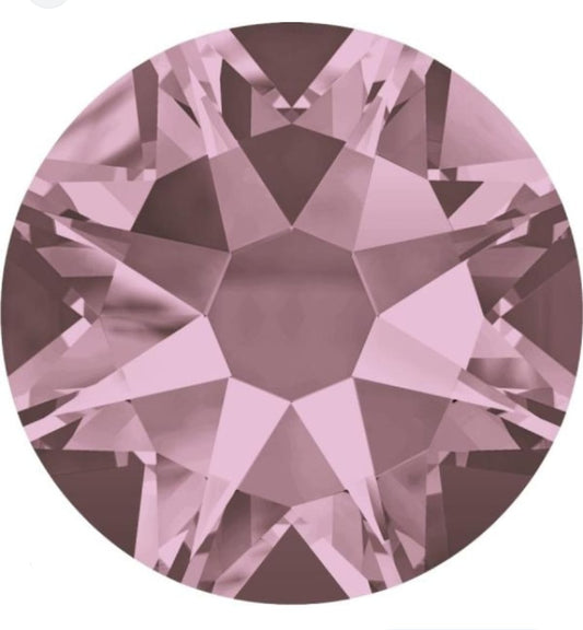 Swarovski® Flatback Rund Antique Pink SS30