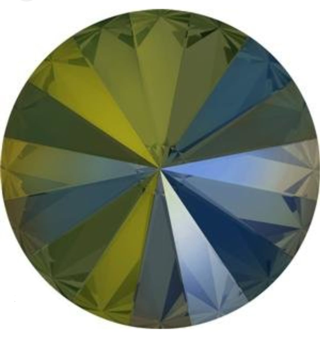 Swarovski® Rivoli Iridescent Green 10mm