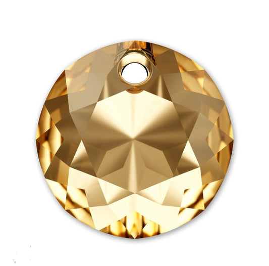 Swarovski® Anhänger Classic Cut Golden Shadow 14mm