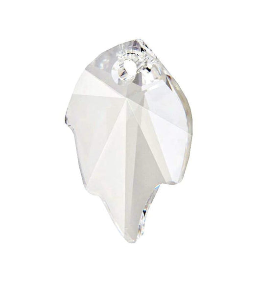 Swarovski® Anhänger Leaf Crystal 45x28mm