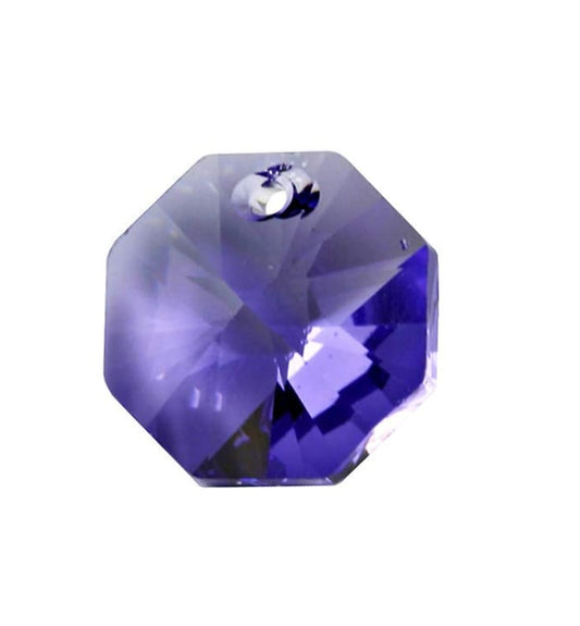 Swarovski® Anhänger Octagon Tanzanite 14mm